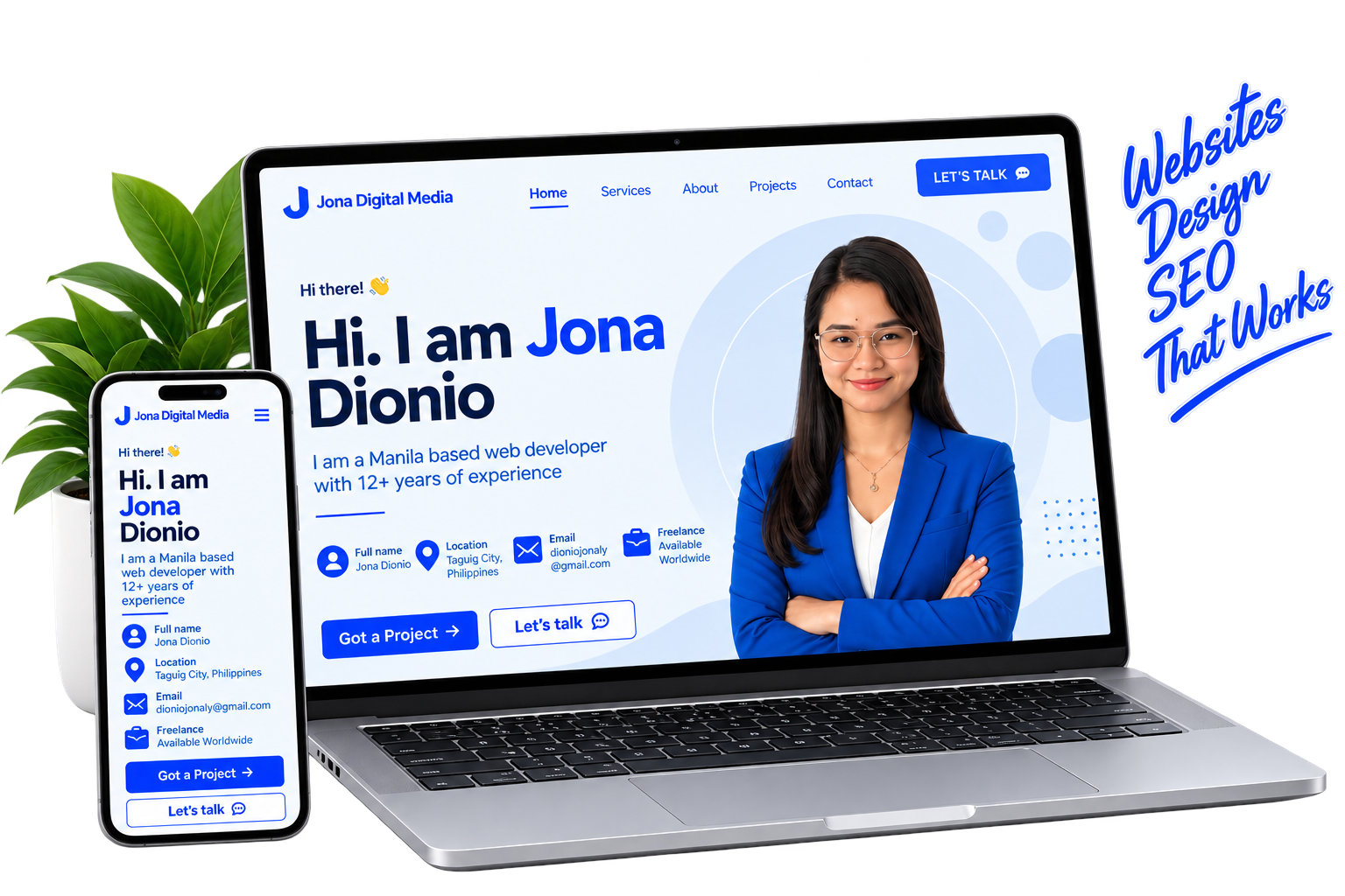 laptop and cellphone jona service